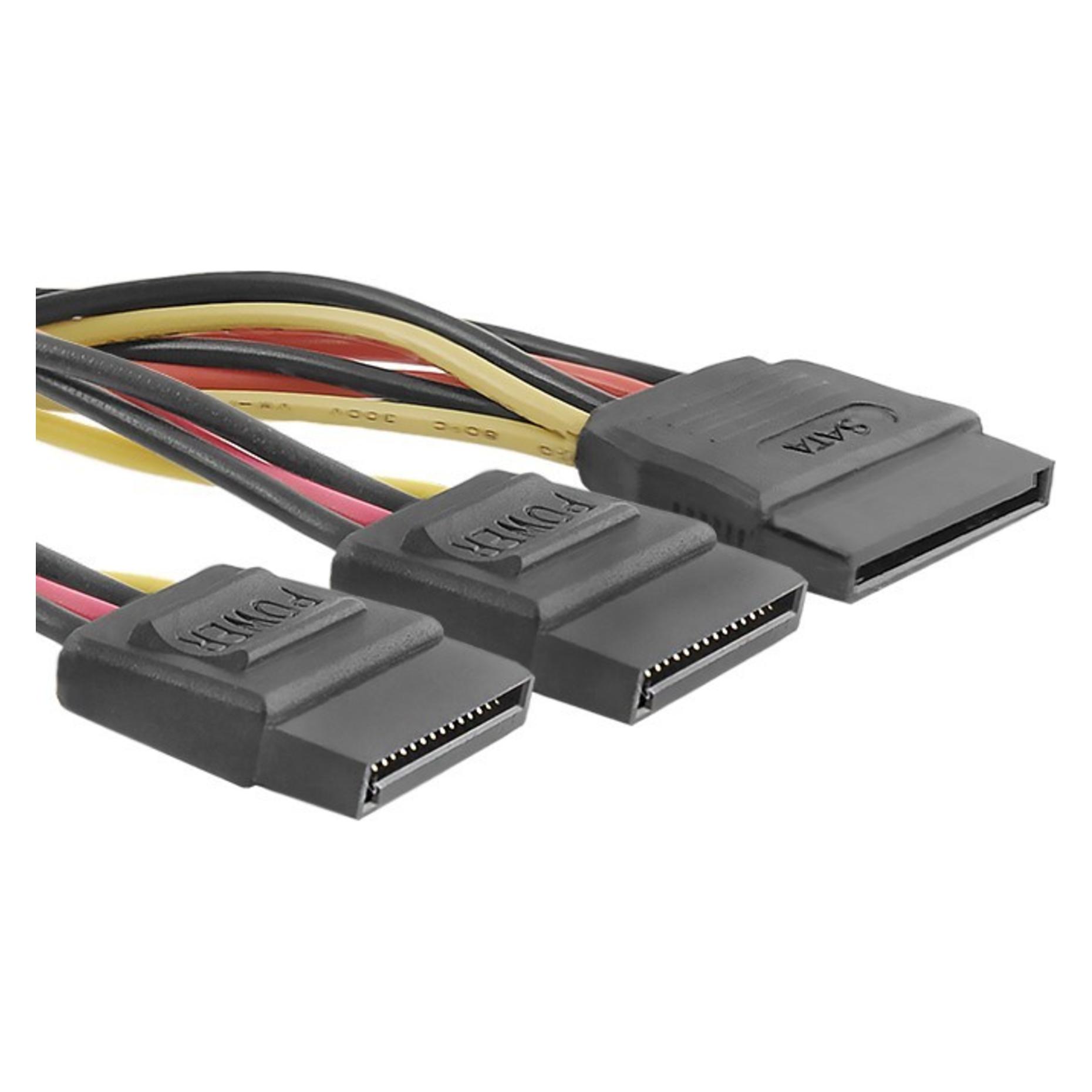 Qoltec SATA Cable Splitter SATA Female 2xSATA Female 0.5m (50 cm, SATA) (52314)
