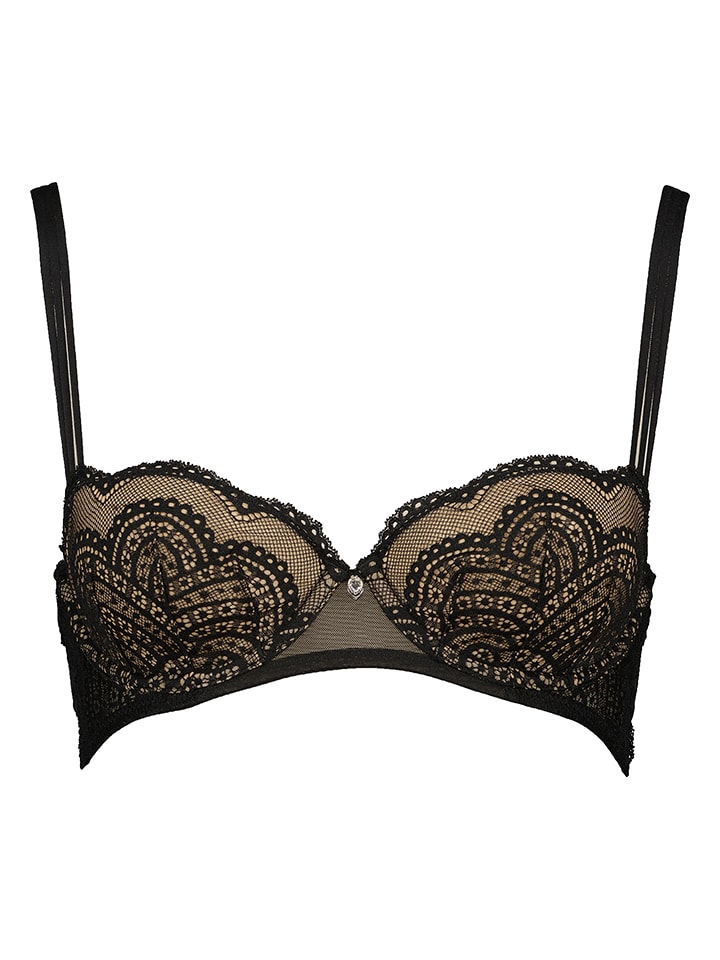 LASCANA Balconette-BH in Schwarz - 75B