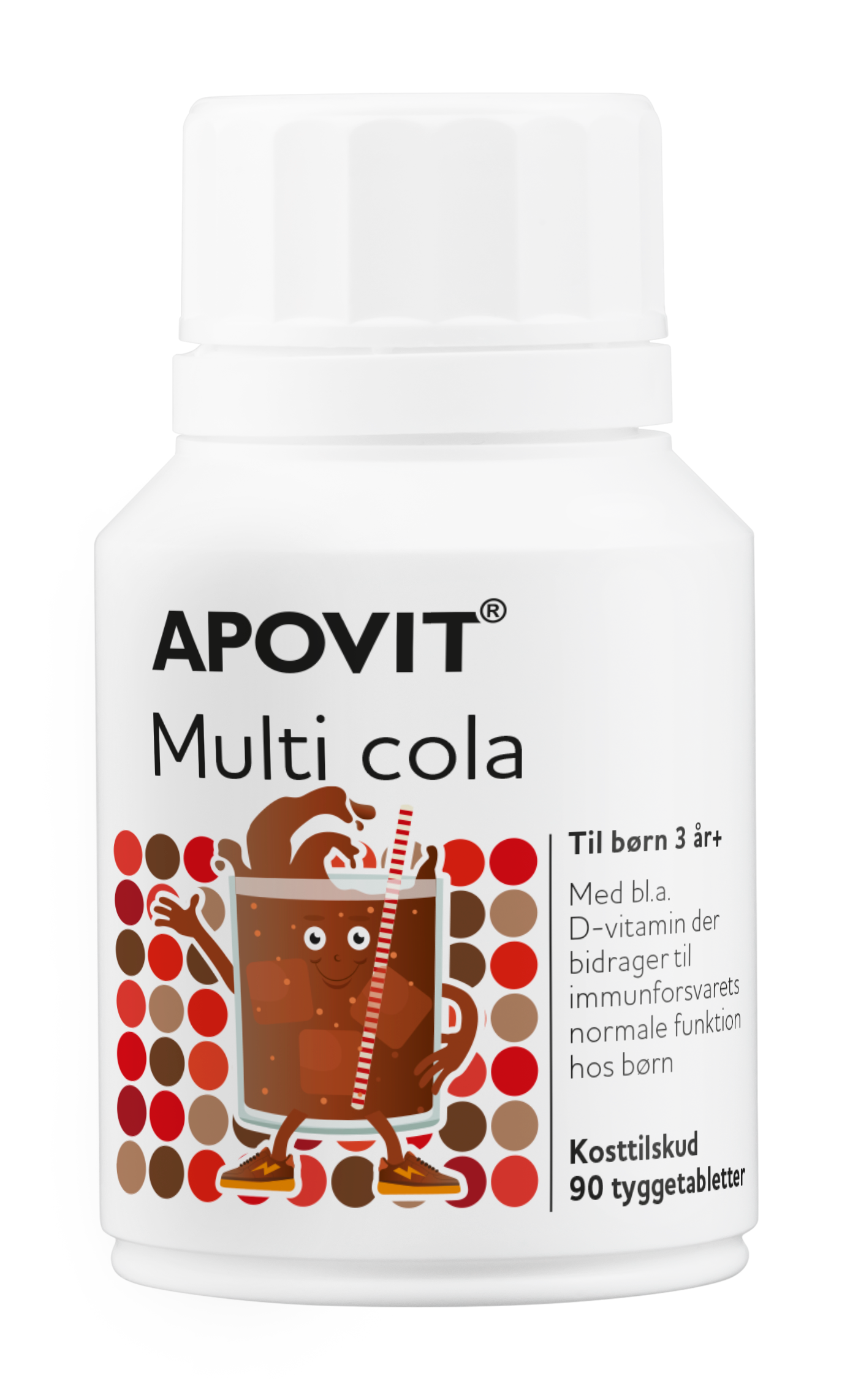 Apovit Multi Cola Kosttilskud 90 stk
