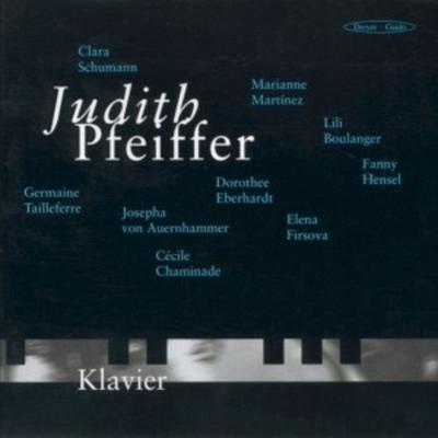 Klavierwerke Von Frauen - Judith Pfeiffer, CD