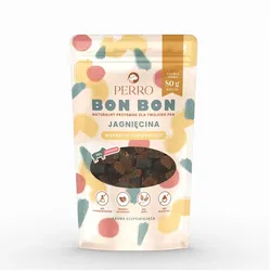 PERRO Bon Bon Lamm 80 g Leckerli zur Unterstützung des Immunsystems