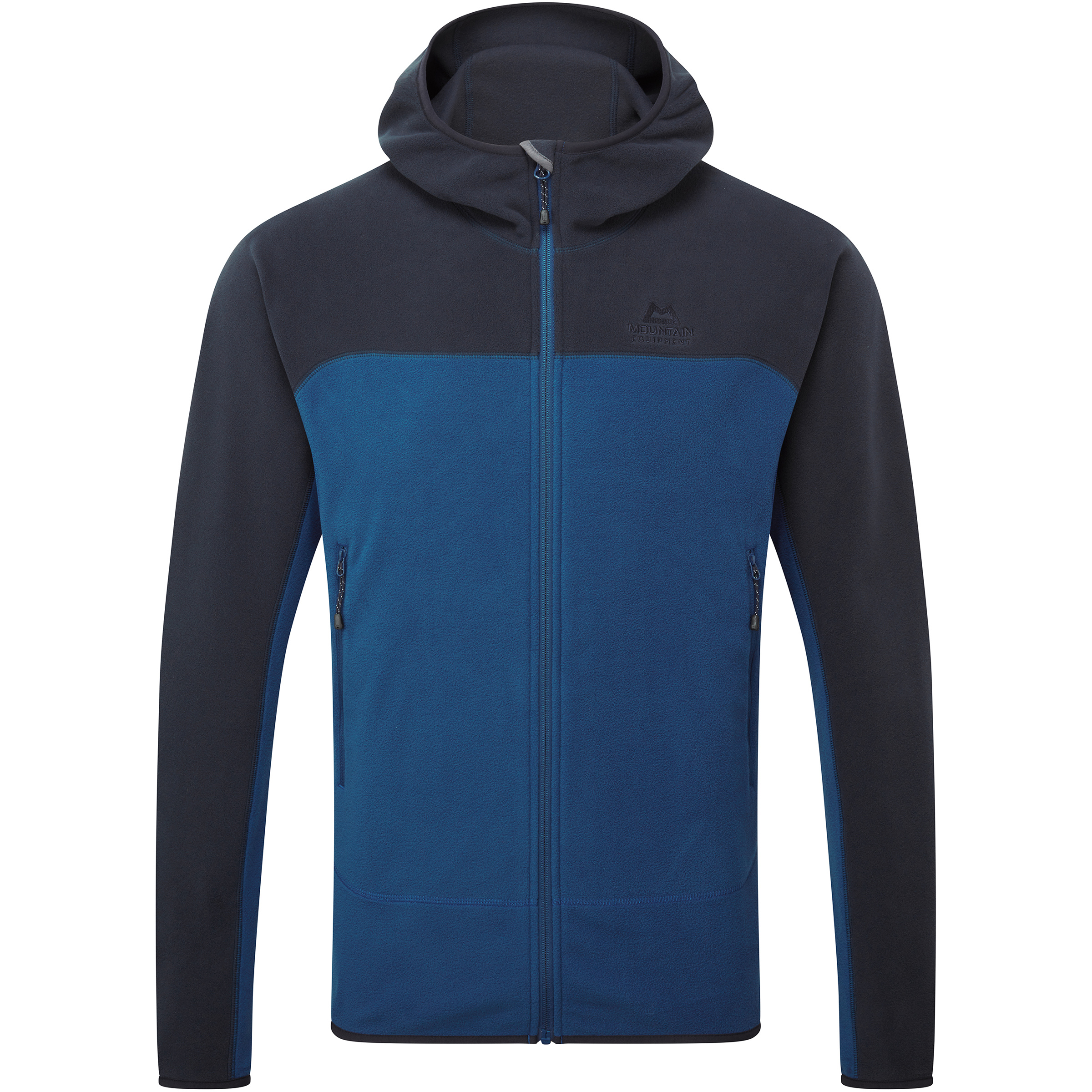 Mountain Equipment Micro Zip Herren Fleecejacke blau Größe S Trekking Widerstandsfähig Polartec
