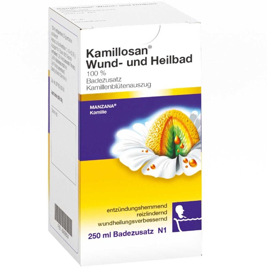 Kamillosan Wund- und Heilbad: Gegen Juckreiz & Entzündungen 250ml
