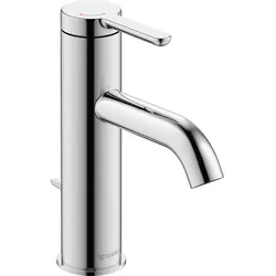 Duravit C.1 Waschtischarmatur M C11023001010 MinusFlow, mit Zugstange, Chrom Hochglanz