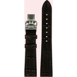 Certina - Leder Lederarmband 17mm/14mm C600017800 - alligator-prägung,braun,rind