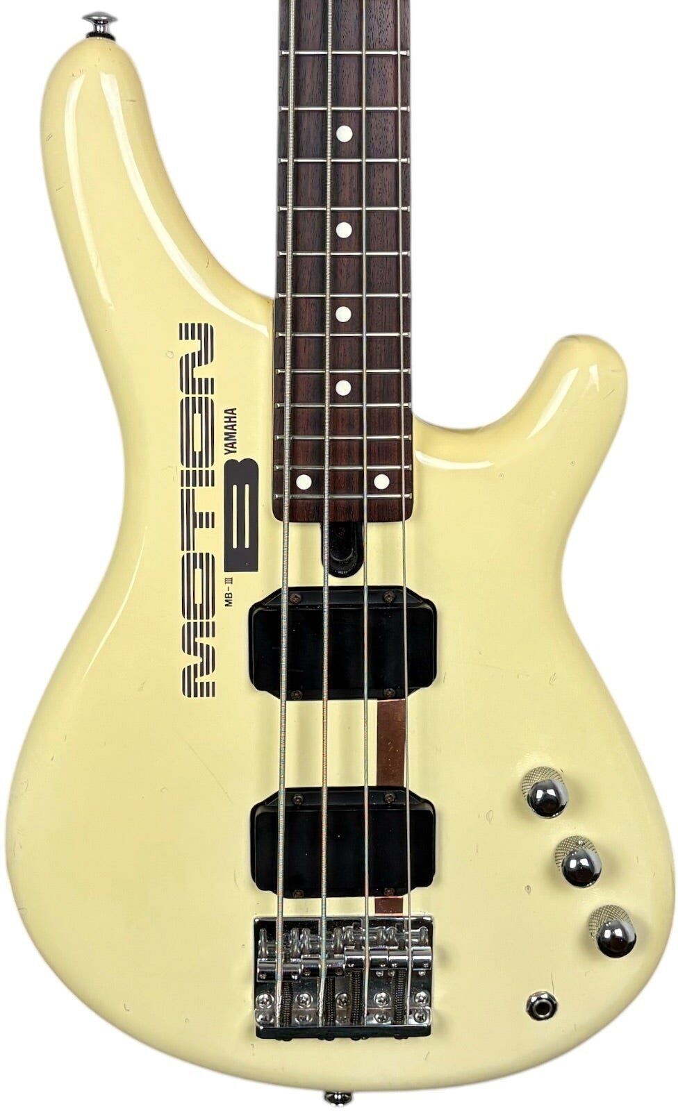 Yamaha Japan Motion B MB-III basse 1987–1989   vintage blanc - Refurbished