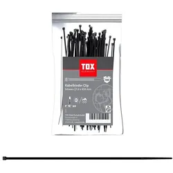 TOX 100er-Pack Kabelbinder »Clip« 450 mm