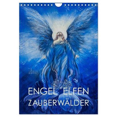 Engel Elfen Zauberwälder (Wandkalender 2026 DIN A4 hoch), CALVENDO Monatskalender