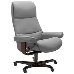 Stressless Bürostuhl View Office Leder Grau Batick Wild Dove