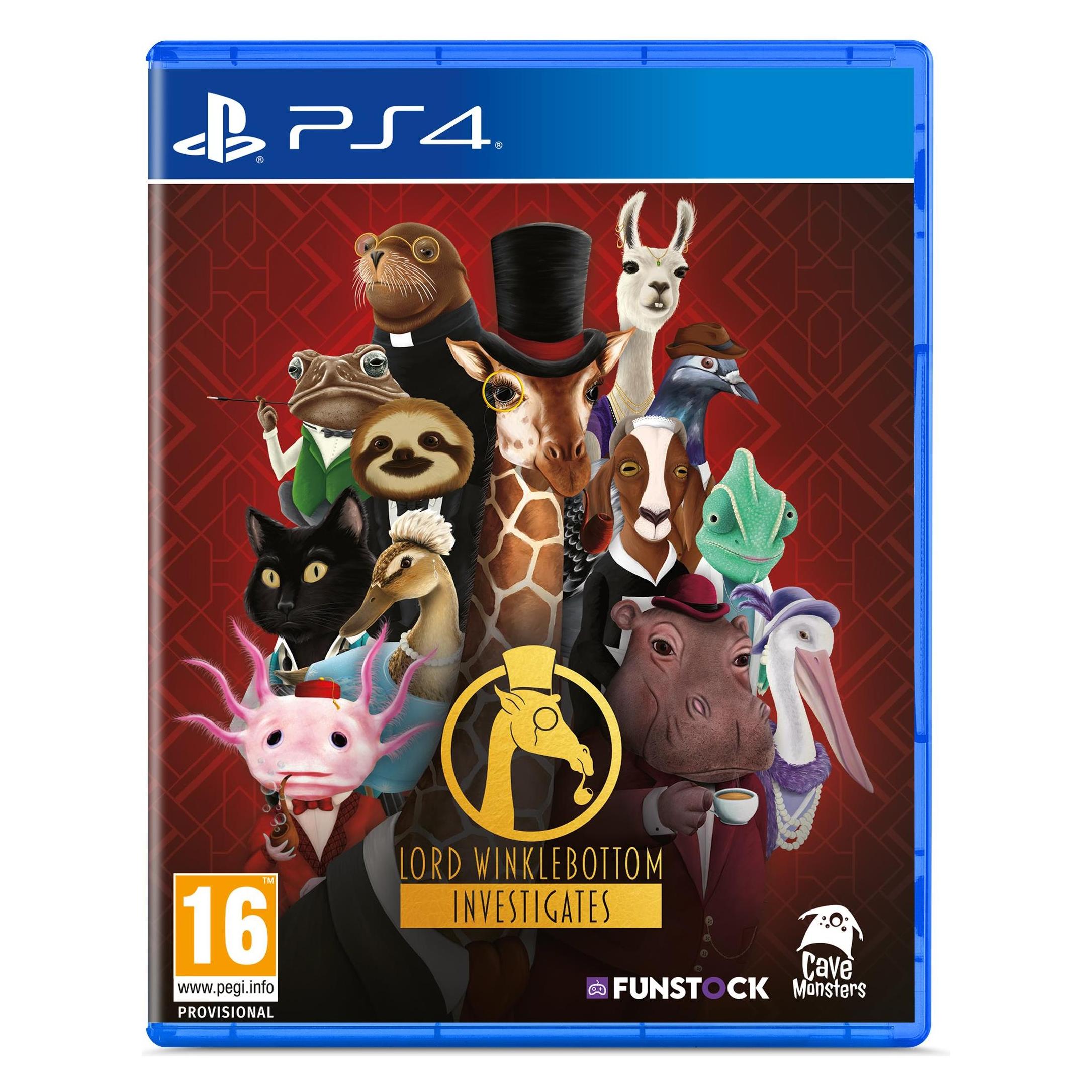 Pqube Lord Winklebottom Investigates (PS4, DE, EN, ES, FR, IT) (108621)