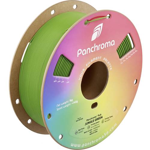 Polymaker CA19013 Panchroma Filament PLA Highspeed Filament 1.75mm 1000g Jungle Green, Grün 1St.