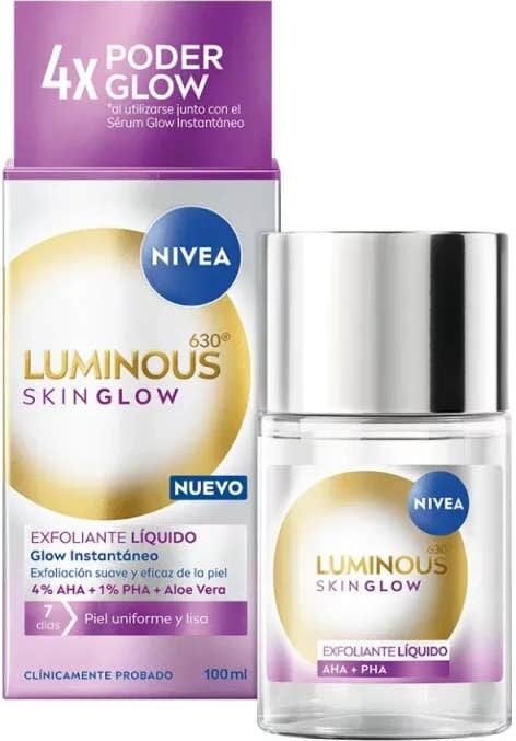 NIVEA Luminous 630º Skin Glow Exfoliante Líquido 100 ml