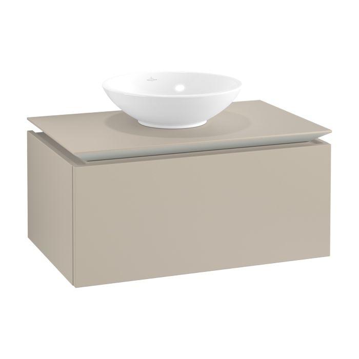Villeroy & Boch Legato Waschtischunterschrank B60100VK 80x38x50cm, Soft Grey