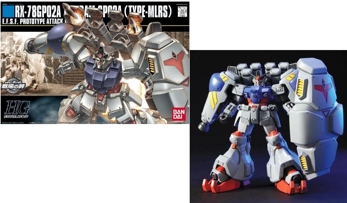 Bandai HGUC Gundam GP02 verzamelmodel