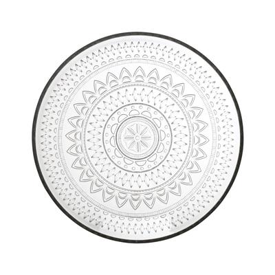 Avet 6er-Set Teller 28 cm, H 1,8 cm, klares Glas dk374828-k