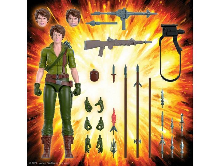 Super7 Actionfigur G.I. Joe Ultimates Lady Jaye 7 Inch Actionfigur