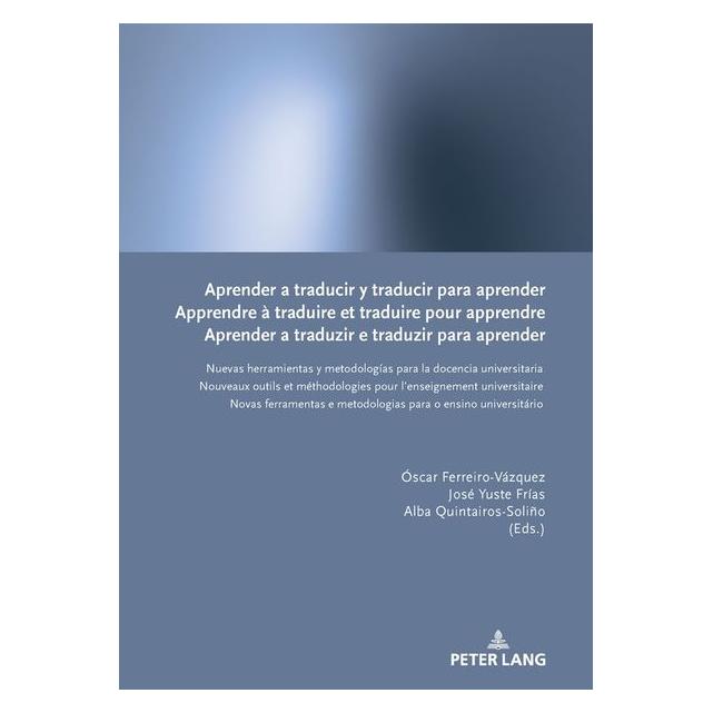 Peter Lang Aprender a traducir y traducir para apr (Spanisch, Hardcover) (67842212)