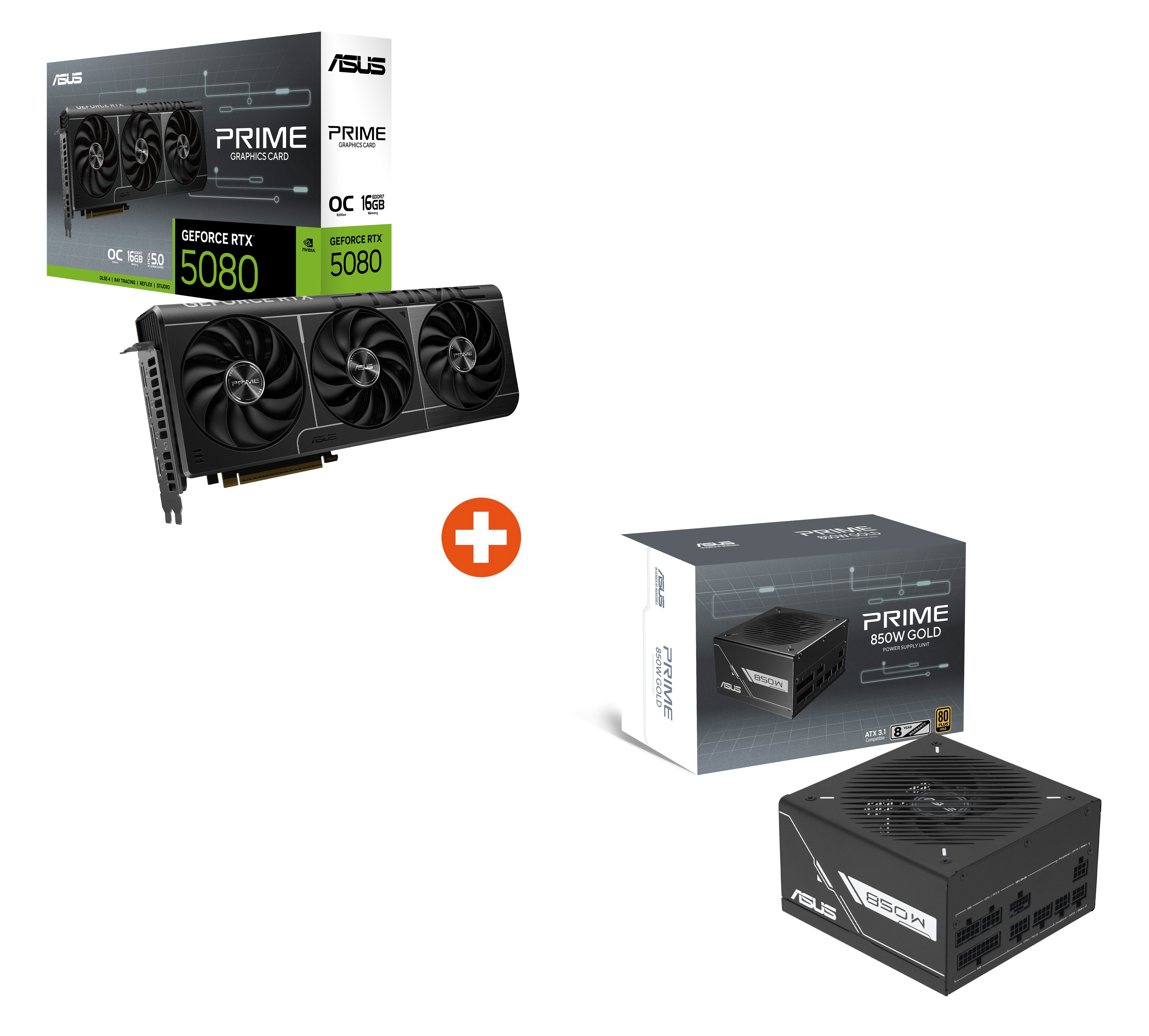 ASUS LEVEL UP #2 Bundle (PRIME-RTX5080 + PRIME-850G)