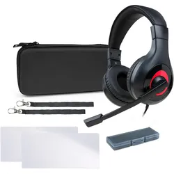 Nacon Gaming Essential Pack Switch (Switch), Weiteres Gaming Zubehör, Schwarz