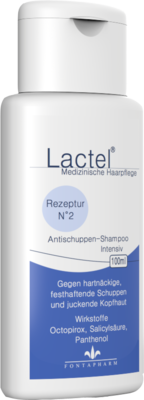 Fontapharm AG LACTEL Nr.2 Shampoo gegen festhaftende Schuppen 100 ml 02858980