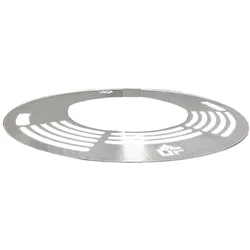 Grillpeter Feuerplatte D 40 cm Grillplatte für Utschak Planchaplatte Stahl 4 mm