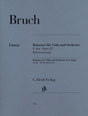 Henle Verlag Bruch Romanze op.85 Viola