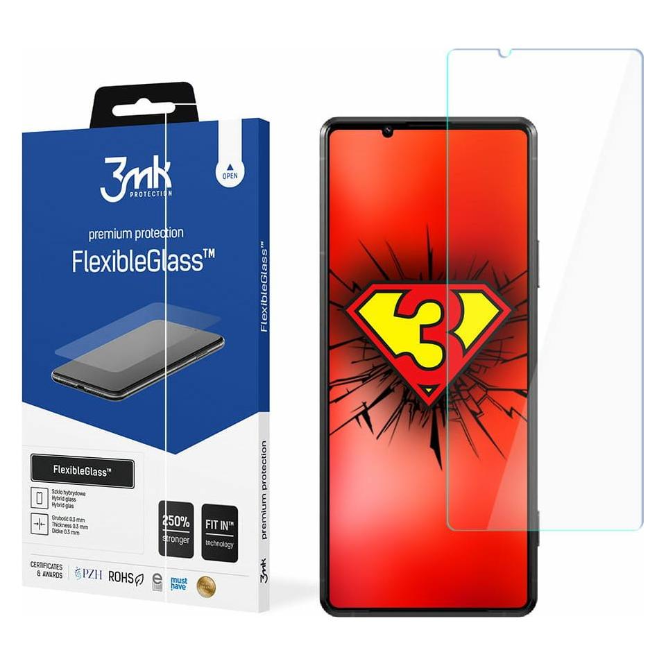 3MK FlexibleGlass Sony Xperia Pro I 5G Hibridin-Stiklas (1 Stk., Sony Xperia Pro) (3MK2586)