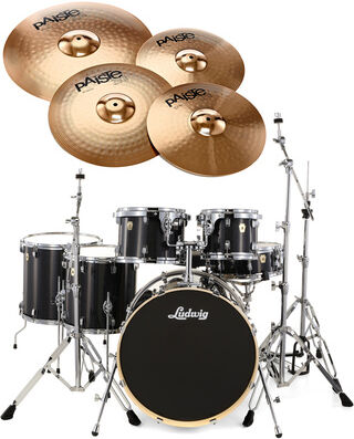 "Ludwig Evolution Bundle 22"" 6pc M. D. "