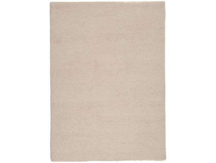Tapis berbère marocain noué main en laine - Blanc 60x90 cm