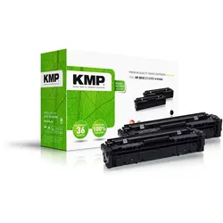 KMP Doppelpack Toner ersetzt »Hewlett Packards Nr.201 X (CF400XD)« schwarz
