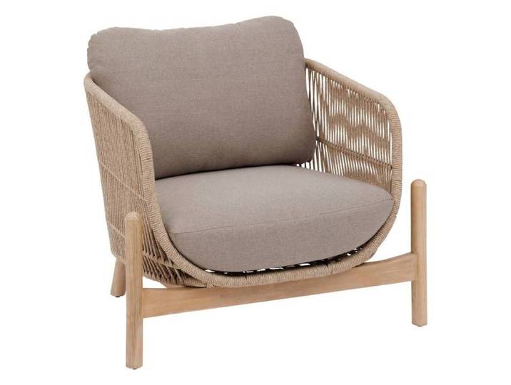 Fauteuil de salon de jardin  Deona  en acacia - Hespéride