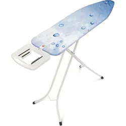 Brabantia Bügelbrett Gr. B ice water mit Ablage für Dampfbügeleisen