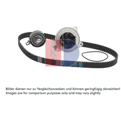 Wasserpumpe + Zahnriemensatz AKS DASIS 570323N für VW Transporter T4