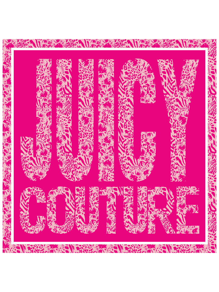 Juicy Couture Tuch in Pink - (L)45 x (B)45 cm - onesize