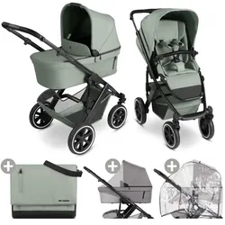 ABC Design Kombi-Kinderwagen Salsa 5 Air Pine Aluminium