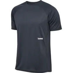 HUMMEL hmlPULSE WORKOUT T-SHIRT S/S ebony M