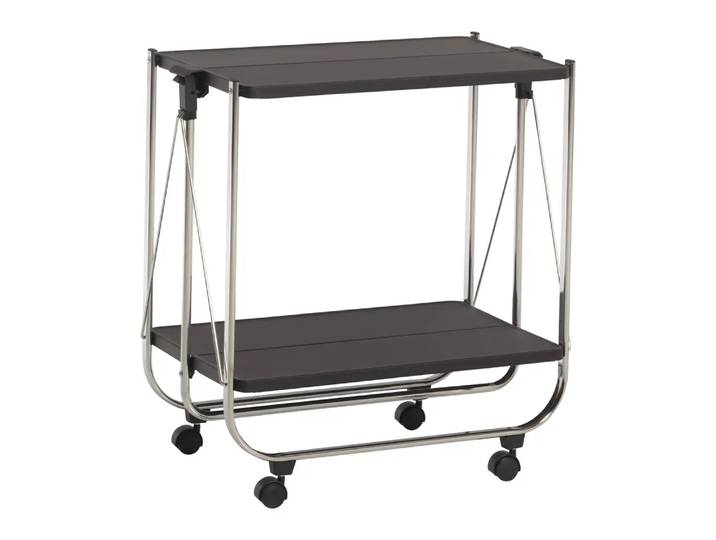 Servierwagen Lola, Byyu, schwarz, Metall