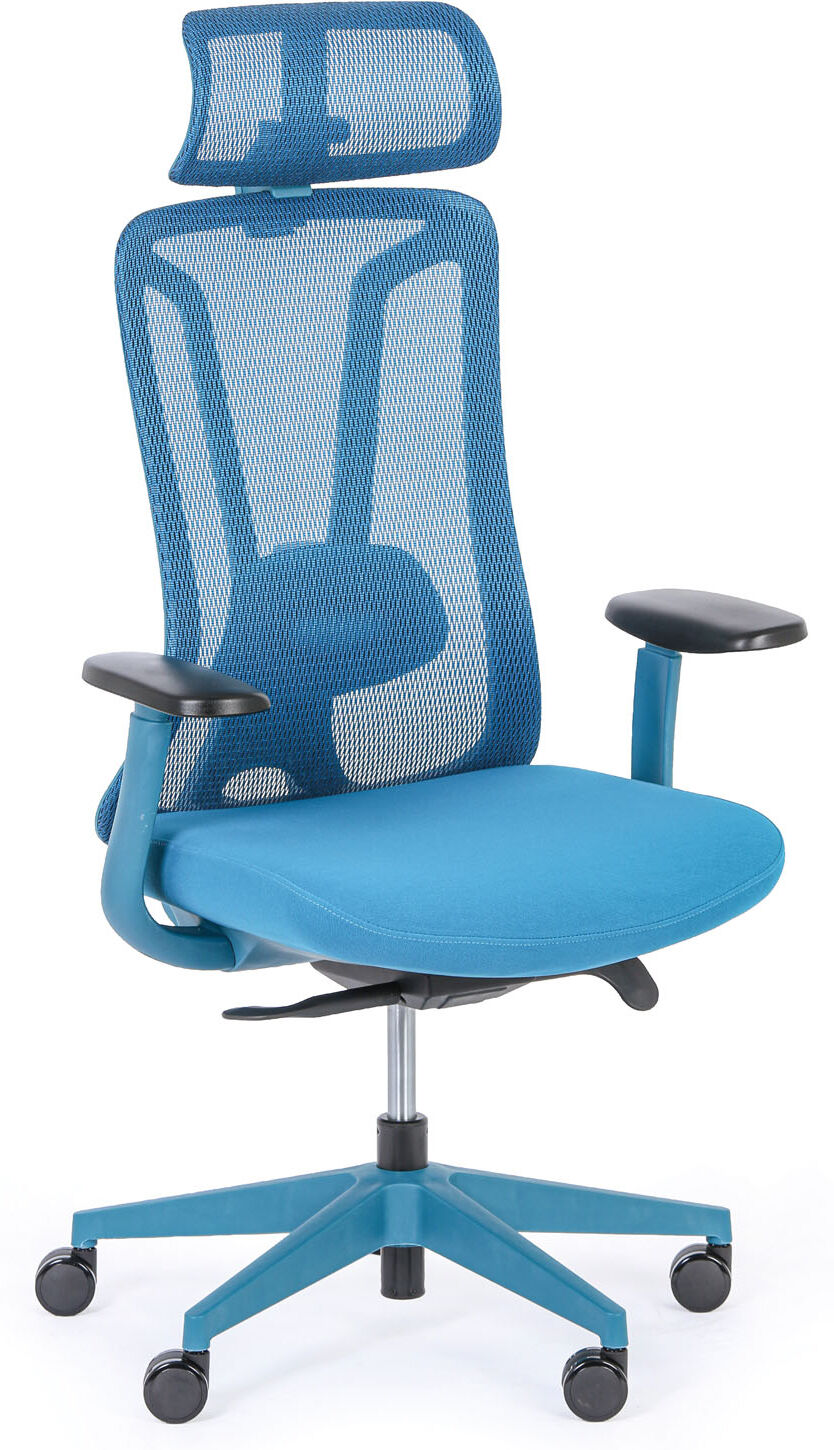 B2B Partner Bürostuhl MIDA, blau