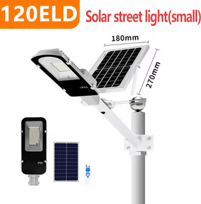 Uplift Curations 200W Powerful Solar Street Light Outdoor 6000mAh Waterproof Dusk To Dawn Garden Garage Lamp 120led
