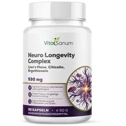 VitaSanum® Neuro Longevity Complex – 2 Kapseln Tagesportion