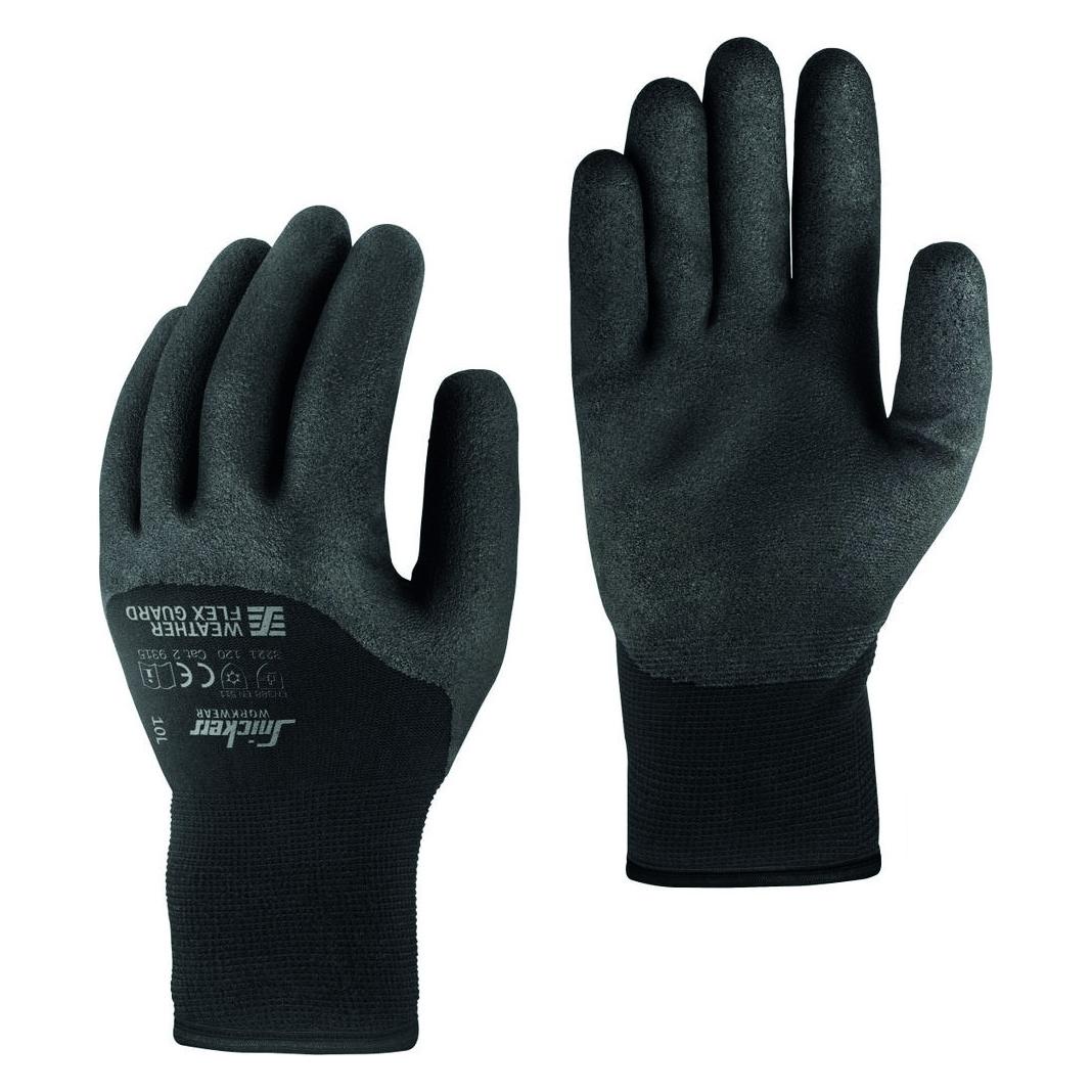 Snickers Workwear Handschuhe FlexGuard WETTER 9325 (11, XXL) (93250404011)