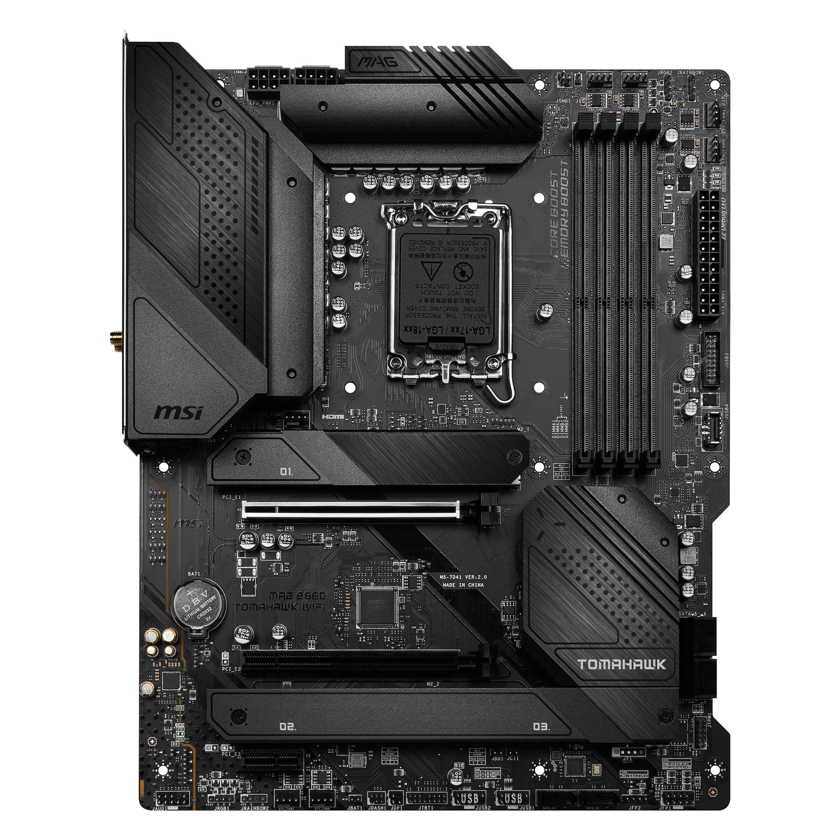 MSI MAG B660 Tomahawk WIFI (LGA 1700, Intel B660, ATX) (7D41-012R)