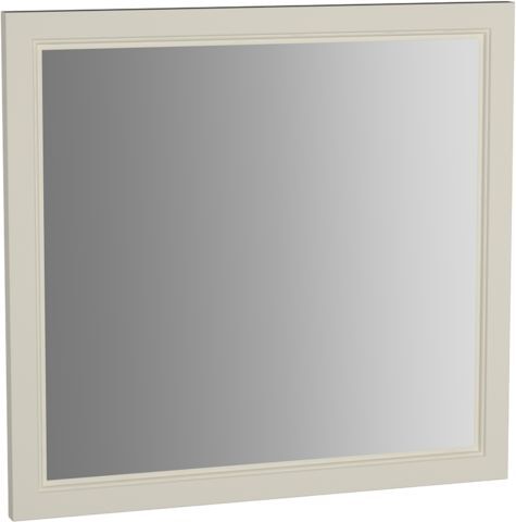 VitrA Valarte Flachspiegel 62218 745x30x700mm, Wandmontage, Korpus elefenbein matt, Dekor