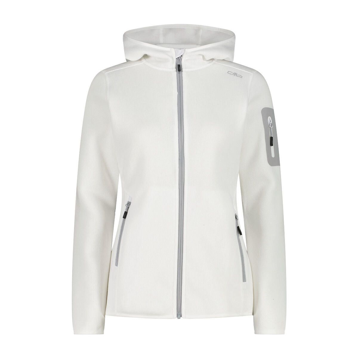CMP Woman Jacket FIX Hood bianco (A001) 46 3H19826-A001-46