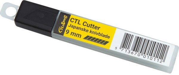 Ctl Cutter Japanske Knivblade 9 Mm   10 Stk.