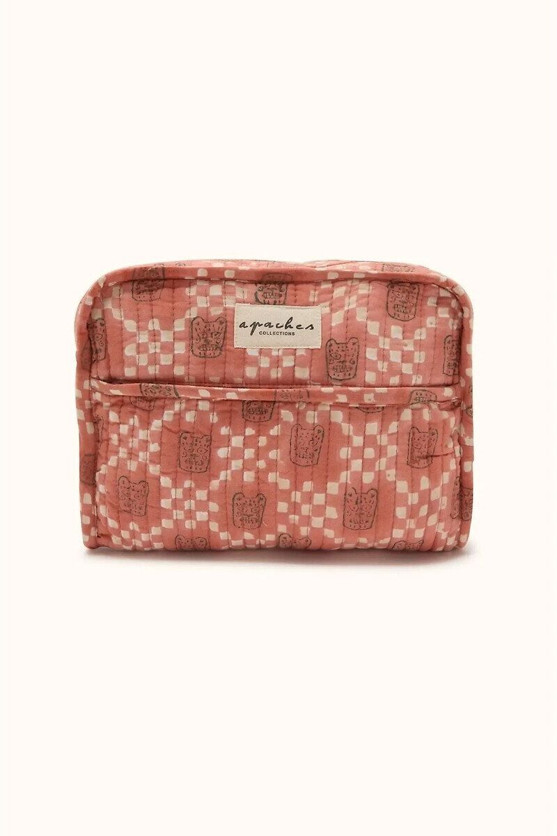 APACHES COLLECTIONS Trousse de toilette en coton imprimé, RAHANA