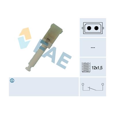 FAE Bremslichtschalter 24560 für VW STANDARD AUTOMOBILE