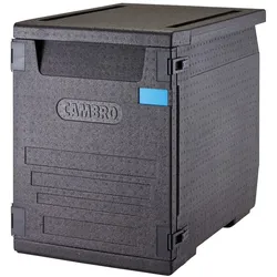 Cambro isolierter Frontlader Lebensmitteltransportbehälter 126L mit 6 Schienen