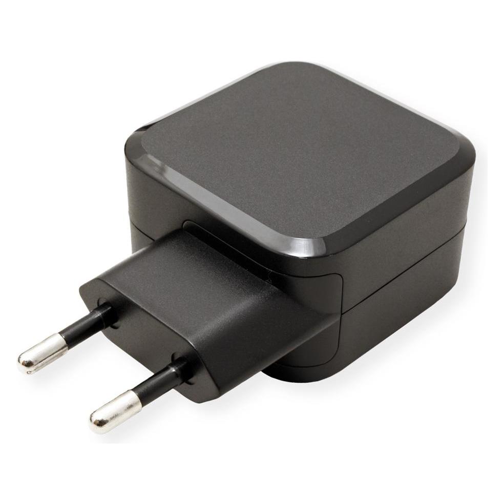 Value USB Charger mit Euro-Stecker, 1 Port (Typ-C PD), 45W (45 W, 1 Port) (19.99.1095)
