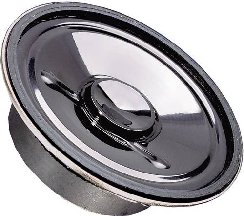 Visaton K 50 - 8 Ohm 2 Zoll 5cm Kleinlautsprecher 2W 8Ω Schwarz Kunststoff-Membran, UV-beständig